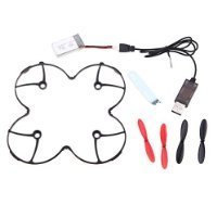 Hubsan X4 (H107C) 4 Channel 2.4GHz RC Quad Copter with Camera - Red/Black, Red/Black (Discontinued by manufacturer)