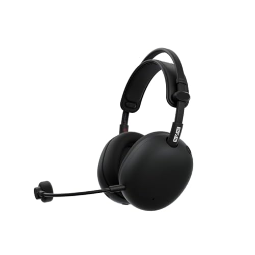 Sony INZONE H9 II Wireless Noise Cancelling Gaming Headset - Tuned by Fnatic, 360 Spatial Sound, AI Noise Reduction Mic, 30H Battery, Lightweight, Bluetooth/LE/2.4GHz/Wired, PC - Black