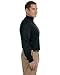 Devon & Jones Adult Sueded Cotton Jersey Mock Turtleneck L BLACK
