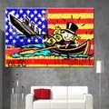 Alec Monopoly Life is Money Graffiti Print Canvas For Wall Art Decoration Oil Painting Wall Painting Picture No framed