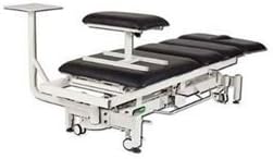 MSEC, Chiropractic Hi-Lo Table with Stool - Black