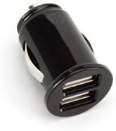 findmint Dual USB Flush Compact Mini Car Charger 1-Amp 5-Watts 12V Cigarette Lighter Plug