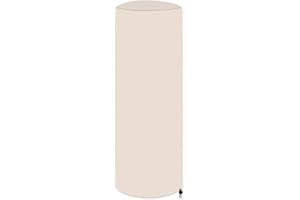 210D Oxford Patio Heater Cover 47x20 Inch, Waterproof Dust Protection for Outdoor Garden Furniture, Windproof Snug Fit for Ra