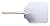 Qisc Aluminum Pizza Peel with Wood Handle,
