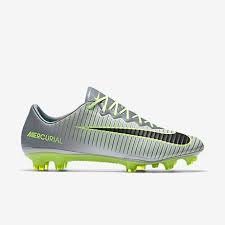 NIKE Men's Mercurial Vapor Xi FG Soccer Cleat (SZ. 8.5) Pure Platinum