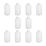 Bettomshin 10Pcs Narrow Mouth HDPE Reagent