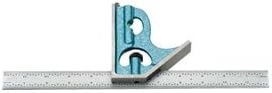 PEC 7141-006 6" 16R Grad 2 Pc Cast Iron Combination Square Set
