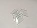1.5x2.5" Diamond 3mm 1/4" Beveled Glass - Pkg of 120