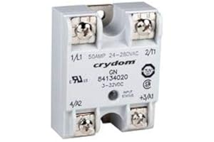 CRYDOM 84134020 - Solid State Relay, 50 A, 280 VAC, Panel, Screw, Zero Voltage Turn On
