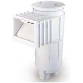 Pentair 506361 ABS 2-Inch Slip Port Bermuda Gunite Pool and Spa Skimmer, White