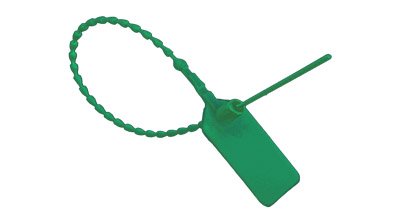 Green pull-tite security seal (package of 100)