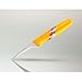 KOM KOM Bird's Beak Fruit Carving Knife Plastic Handle, 002, Yellow, 10.3 x 2.8 x 0.5 inches