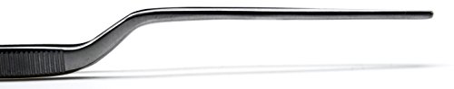 3× Adson Bayonet Forceps 16 cm Surgical Medical Dressing Serrated 1.7 cm Tip Instruments - Thumbnail 3