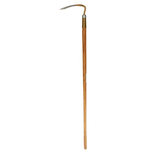 SHW-FIRE 4-Zinken Dunghacke, 135 cm Eschenholzstiel für die Auflockerung und Belüftung von Böden, für die Ernte oder andere Gartenarbeiten – Bild 4