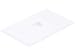 Monoprice 106725 Wall Plate for Keystone 1 Hole, White