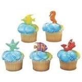 Sealife Friends Cupcake Picks (48-Pack)