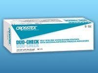 SCL1218 PT# SCL1218- Duo Check Sterilization Pouch 12"x18" 100/Bx by, Crosstex International