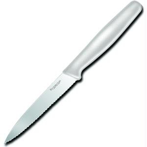 Victorinox Paring Serrated Spear Point Large Polypropylene Handle,
White, 4"