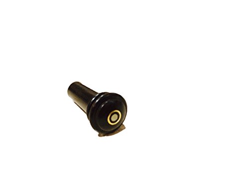 Tuning Pegs and Endpin with Parisian Eye for 4/4 Violin made from Genuine Indian Ebonywood