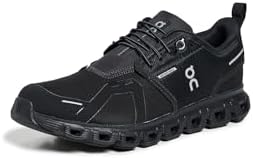 Amazon.com | On Men's Cloud 6 WP Sneakers, Black/Black, 7 Medium