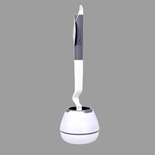 GNEY ABS Plastic Toilet Cleaning Brush & Bowl Holder