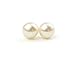 HinsonGayle Thank You Gift Handpicked 6-7mm White Button Freshwater Cultured Pearl Stud Earrings