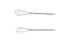 Fox Run Chrome Mini Whisk, 7.25 x 1.25 x 1.25 inches, Metallic