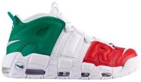 Amazon ナイキ メンズ スニーカー モアアップテンポ Air More Uptempo 96 Italy バッシュ University Red White Lucid Green 並行輸入品 バスケットボール