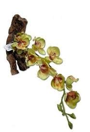 Magnaturals16" Yellow Orchid Pet-Tekk Magnetic Reptile Plant