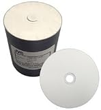 100 JVC Taiyo Yuden 16X DVD-R 4.7GB White Inkjet Hub (J-DMR-JVC-IJB-SK)