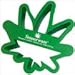 Stonerware Pot Weed Marijuana Leaf Cookie Cutter & Pot Leaf Cake Pan Bundle (2 Items)
