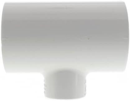 2" x 2" x 1" PVC Sch. 40 Threaded Tee (Socket x FIPT), Pack of 25