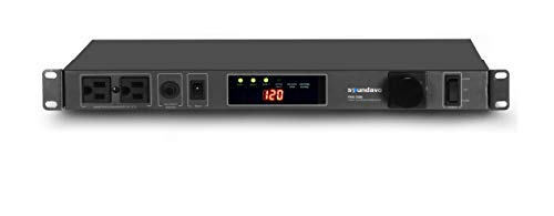 Soundavo PMX-3300 Power Conditioner and Surge Sequencer 10 Protected Outlets and 3 Zones 15A with LED Voltmeter Display - Thumbnail 4