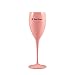 1 X Pink Veuve Clicquot Rose Plastic Acrylic Champagne Classic Flute Cup