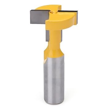 Generic 1/2 Inch Shank T-Slot Router Bit T-Track Slotting Woodworking Milling Cutter
