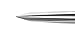Got Glamour Micro Slant Hair & Eyebrow Tweezer, Stainless Steel, Made in USA