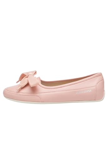 Candice Cooper Candy Bow-Bailarinas de Piel, Rosa 34