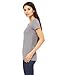 Bella Womens Cameron Tri-Blend Crewneck Short Sleeve T-Shirt - Large - GREY HEATHER