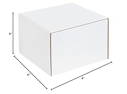 BOX USA Shipping Boxes Small 4"L x 4"W x