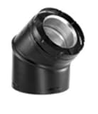Pipe Elbow Direct45 Blk