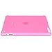 Luvvitt® DOLCE Slim-fit Smart Cover Companion / Compatible TPU Case (BACK COVER only) for iPad 4 & iPad 3 & iPad 2 - Transparent Pink