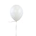 K KUMEED White Balloons Latex Party Balloons, 100 PCS Helium Balloons for Wedding Birthday Party Decorations