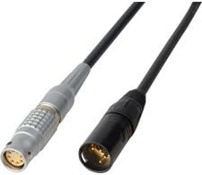 Power Cable 12V DC - Lemo 3B-8F to 4-Pin XLR Male - 7 Foot-by-Laird
