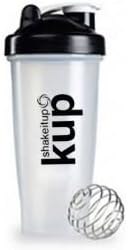 Shakeitup KUP Black/clear Loop Top 600 Ml 28 Ounce Shaker Bottle