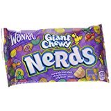 Wonka Nerds Giant Chewy Candies, 1.8-Ounce Bag (Pack of 24)