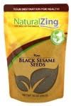 Sesame Seeds, Black (Raw, Organic) 1 lb