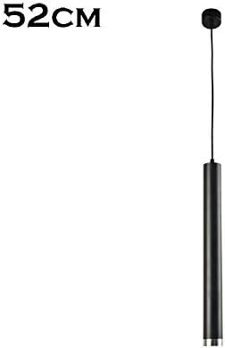 ZHZR Minimalist Chandelier Modern Black/white Cylindrical Long Tube Pendant Light Ceiling Lighting Restaurant Living Room Theme Restaurant Bar Cafe LED/COB Light Source