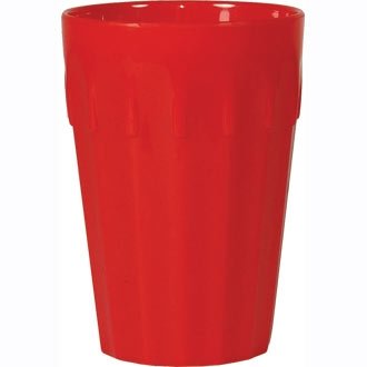 Kristallon CB778 Polycarbonate Tumbler, 9 oz., Red (Pack of 12)