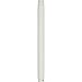 Westinghouse Lighting 7724300 Extension Down Rod, 1/2-Inch Id by 24-Inch, White Finish