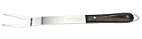 Man Law BBQ Products MAN-H1A-F H1A Series Open Stock Fork, One Size, Stainless Steel And Wood